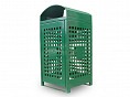 EM224-120-FH Emerdyn Bin Enclosure, Powdercoated with Full Hood and Logo.jpg